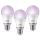 Inteligentne oświetlenie Philips Smart 3x Żarówka E27 LED Tunnable White 60W A60